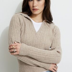 Dynamite Heavenlyarn Polo Sweater